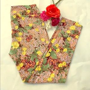 Lularoe floral leggings
